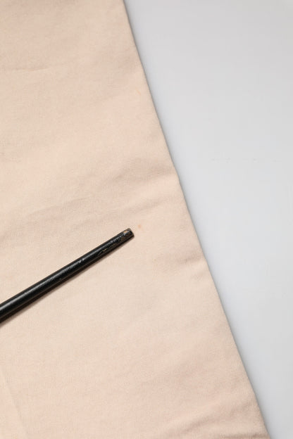 Kocca Beige Straight Mid Waist Chino Trouser Casual Pants