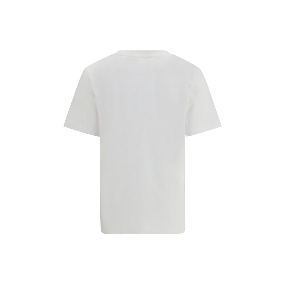 Marni White Cotton T-Shirt - Oversized Style with Signature Logo