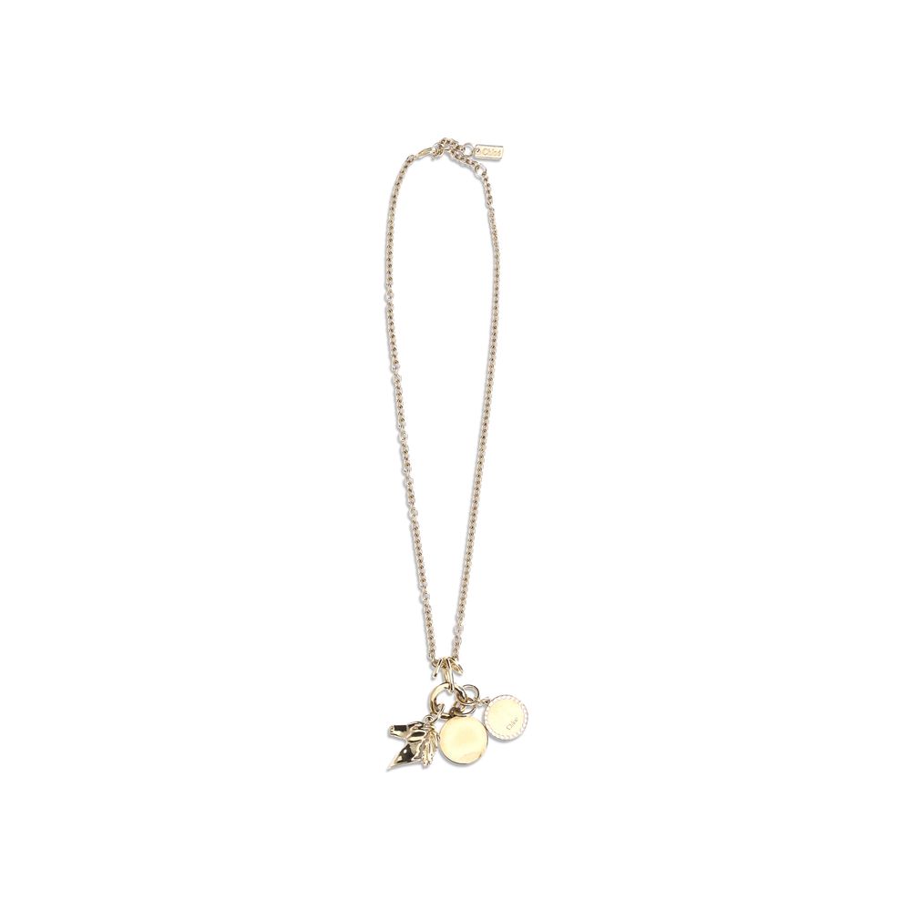 Chloé Gold Brass Necklace - Timeless Elegance