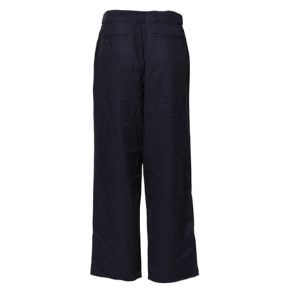 Levi's Navy Blue Straight High Waist Chino Casual Trouser Pants