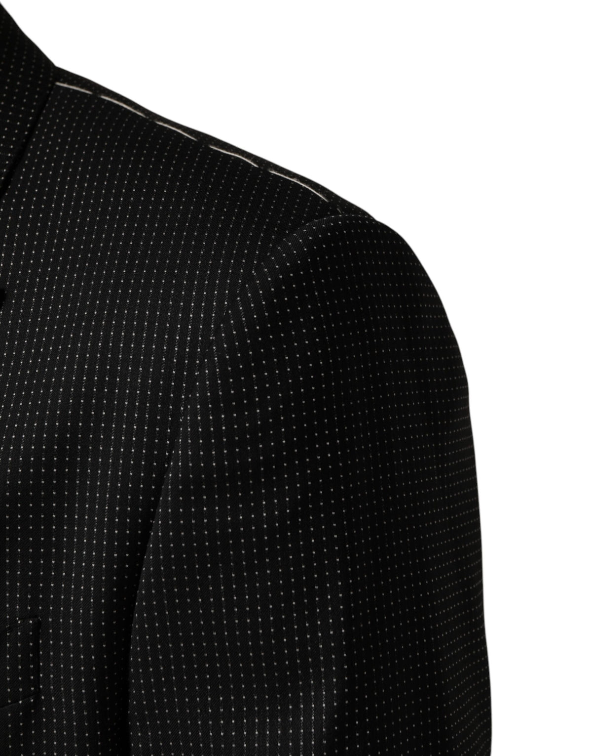 Dolce & Gabbana Black Fantasy Single Breasted Jacket Blazer