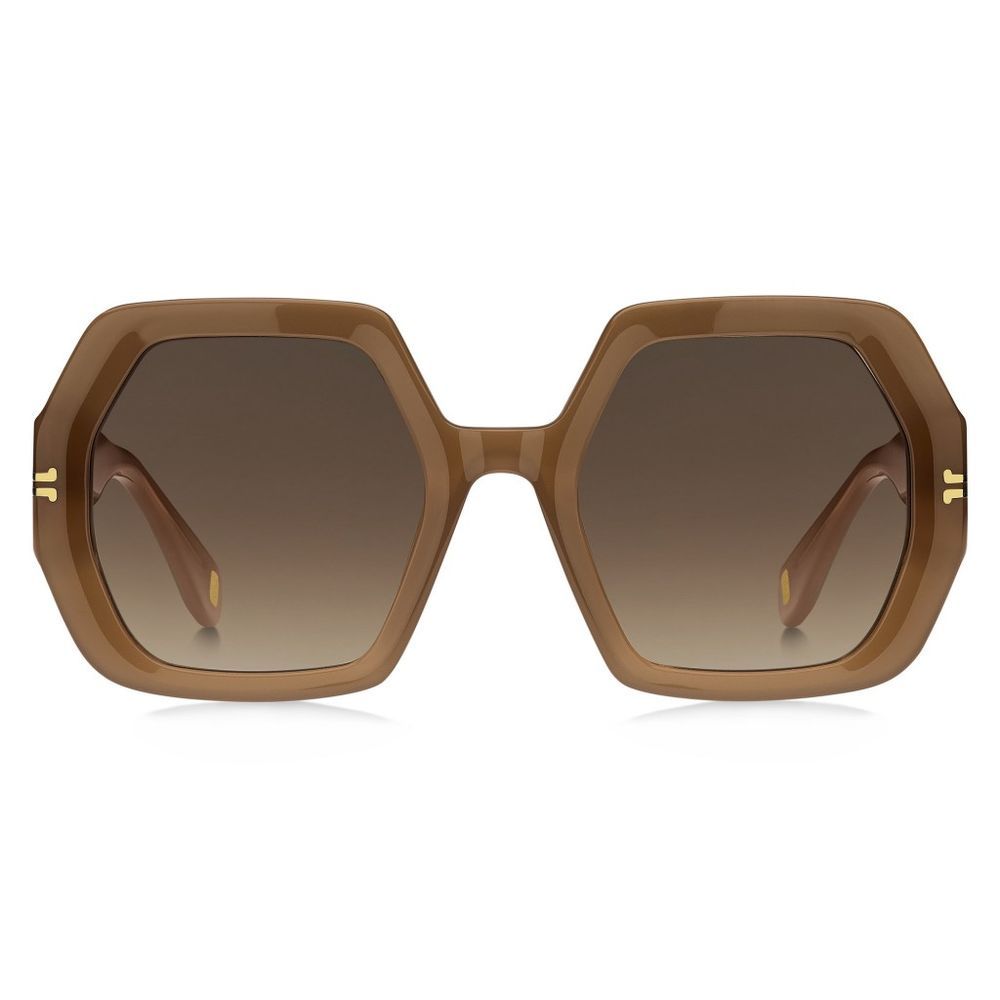 Marc Jacobs Women’s Sunglasses – Brown Plastic Frame, Gradient Lenses