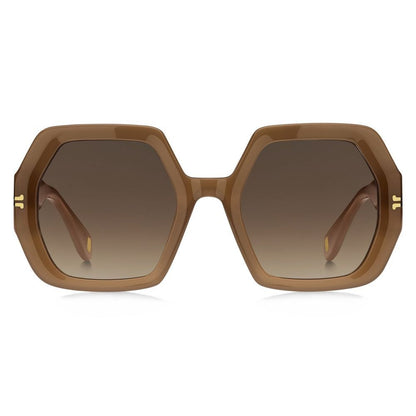 Marc Jacobs Women’s Sunglasses – Brown Plastic Frame, Gradient Lenses
