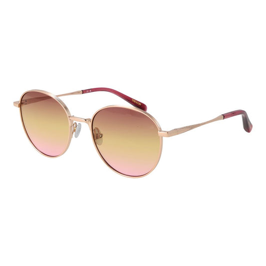 Scotch & Soda Women’s Sunglasses – Rose Gold Full-Rim Frame, Gradient Lenses