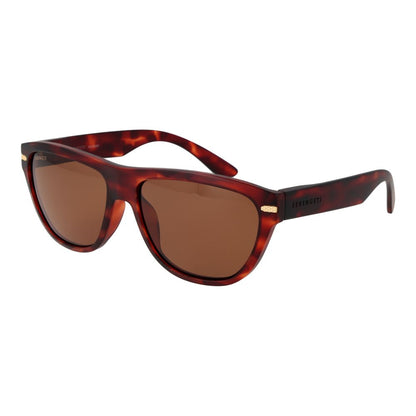 Serengeti Brown Eco Nylon Sunglasses – Square Frame, Brown Lenses