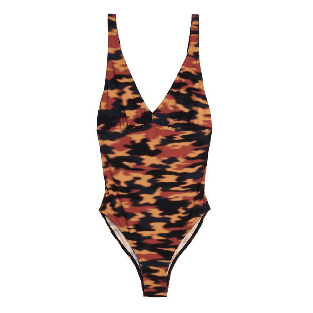 Dries Van Noten Multicolor Polyester One-Piece Swimsuit ‘Goyas’