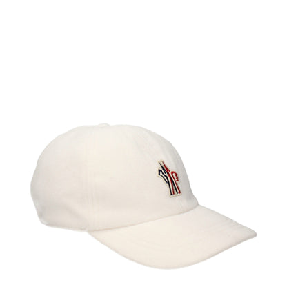 Moncler White Baseball Cap