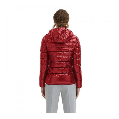 Centogrammi Red Ultra-Light Red Jacket for Women