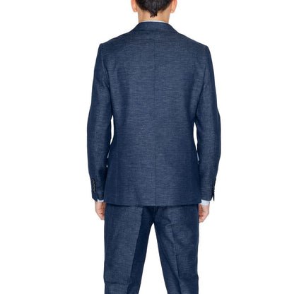 Antony Morato Blue Cotton Blazer for Men