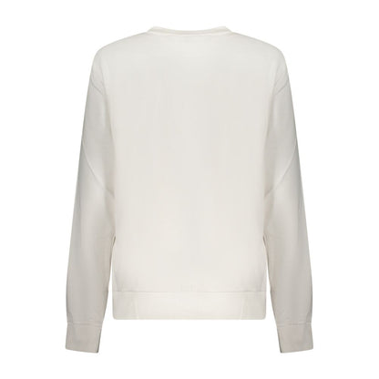 Fila White Cotton Women's Sweatshirt - LIERNA