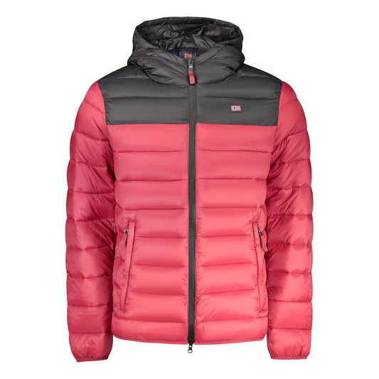 Norway 1963 Red Polyamide Men's Jacket