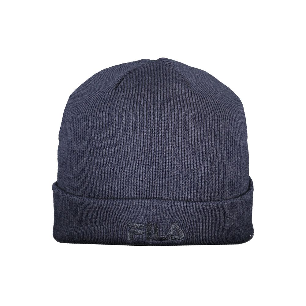 Fila Blue Acrylic Men's Beanie Hat