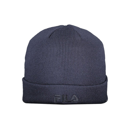 Fila Blue Acrylic Men's Beanie Hat