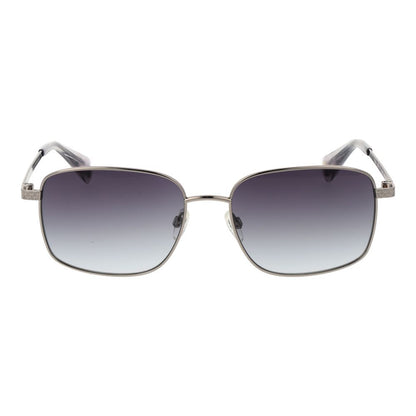Ted Baker Unisex Sunglasses – Grey Metal Frame, Gradient Lenses