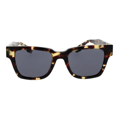 Trussardi Men’s Sunglasses – Brown Square Frame, Grey Lenses