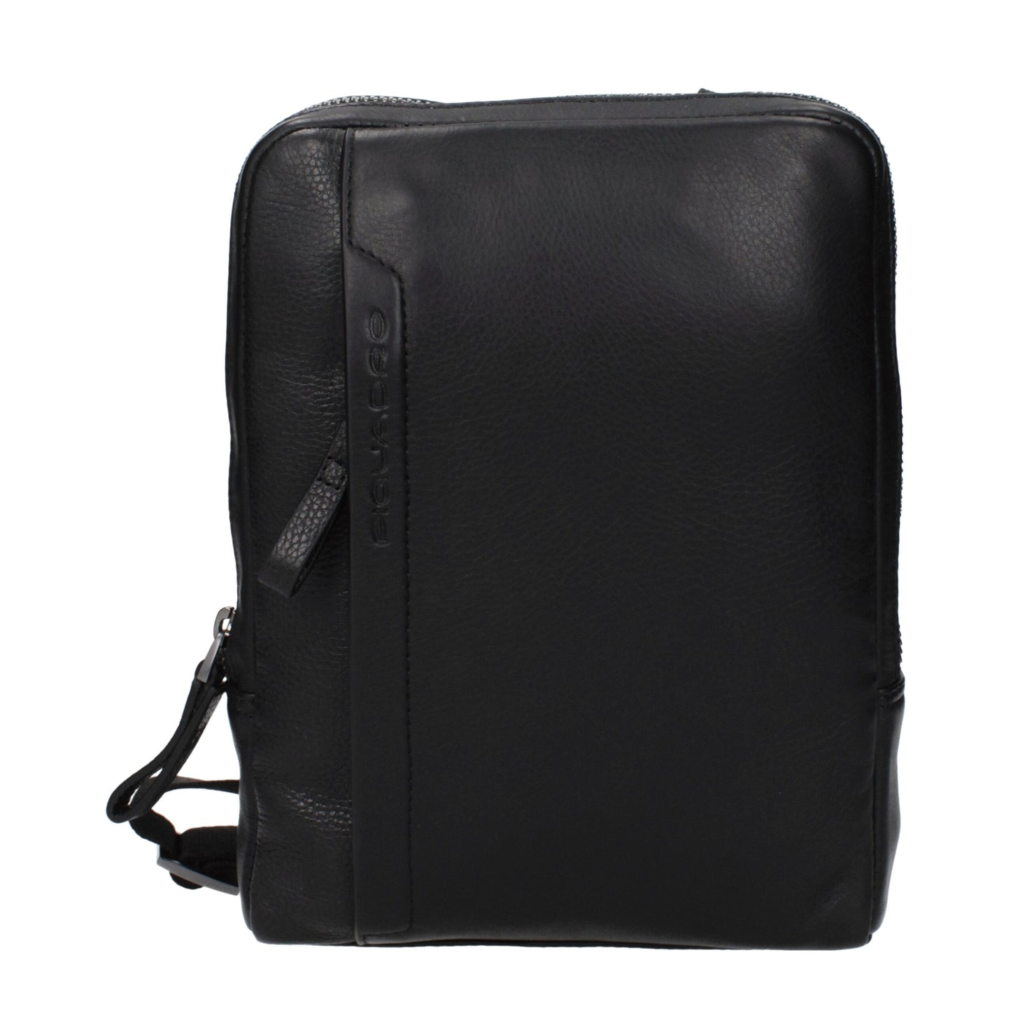 Piquadro Black Leather Crossbody Bag - Stylish and Functional Accessory