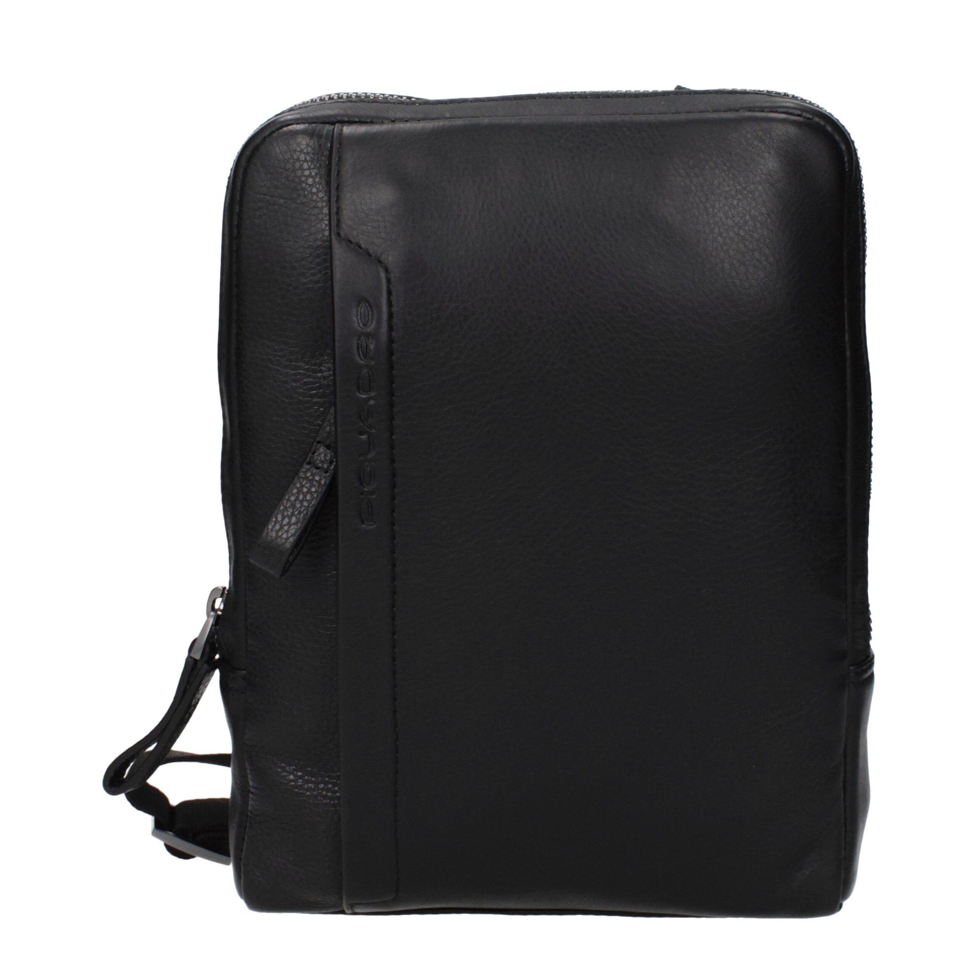 Piquadro Black Leather Crossbody Bag - Stylish and Functional Accessory