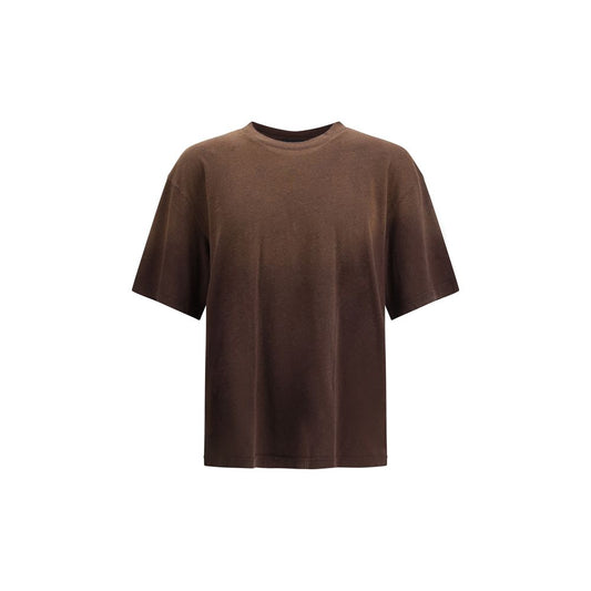 Axel Arigato Brown Cotton Sportswear - Bubble Reverse T-Shirt