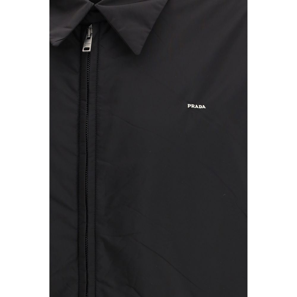 Prada Black Recycled Polyamide Jacket
