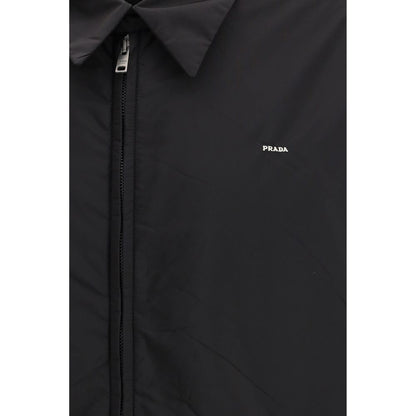 Prada Black Recycled Polyamide Jacket