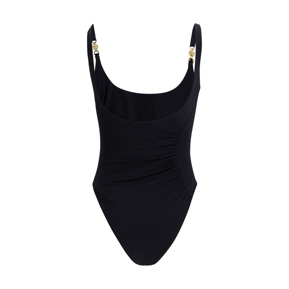 Versace Medusa '95 Gathered One-Piece Swimsuit